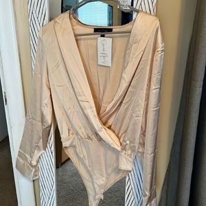 Champagne Color Bodysuit